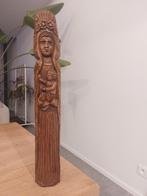 Houten madonna met kind, Antiek en Kunst, Kunst | Beelden en Houtsnijwerken, Ophalen