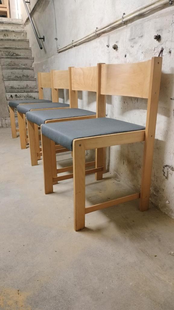 Vintage Scandinavische Rainer Shell style stoelen, Antiek en Kunst, Antiek | Meubels | Stoelen en Sofa's, Ophalen