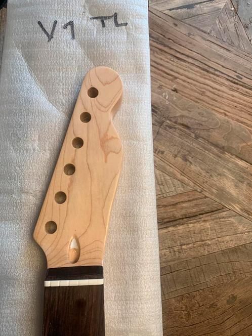 Telecaster hals” Rosewood toets V shape” V1, Muziek en Instrumenten, Instrumenten | Onderdelen, Nieuw, Verzenden