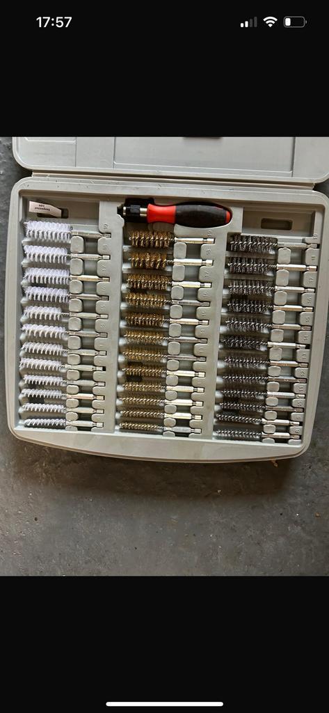 Borstelset voor het reinigen van gaten…, Doe-het-zelf en Bouw, Overige Doe-Het-Zelf en Bouw, Nieuw, Ophalen
