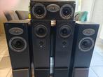 Celestion/Kef 5.0 luidsprekers, met Yahama AV amp gratis, Ophalen, Zo goed als nieuw, Surroundset zonder subwoofer, Overige merken
