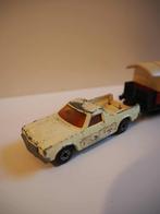 Vintage miniatuur auto met woonwagen, 1970s, Verzamelen, Ophalen of Verzenden, Huis en Inrichting