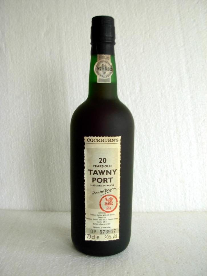 COCKBURN'S 20 YEARS OLD TAWNY PORT, gebotteld in 1991, Verzamelen, Wijnen, Nieuw, Port, Overige gebieden, Vol, Ophalen of Verzenden