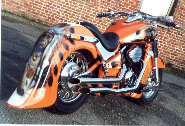 Achterspatbord Kawasaki VN 800 Classic uit 1997, Motoren, Onderdelen | Kawasaki, Nieuw, Ophalen of Verzenden