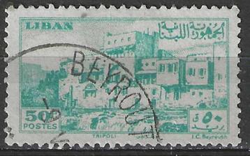 Libanon 1947/1948 - Yvert 28 - Kruisvaarderskasteel (ST) beschikbaar voor biedingen