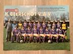 Poster Beerschot VAV Jaren 80, Ophalen of Verzenden, Zo goed als nieuw, Poster, Plaatje of Sticker