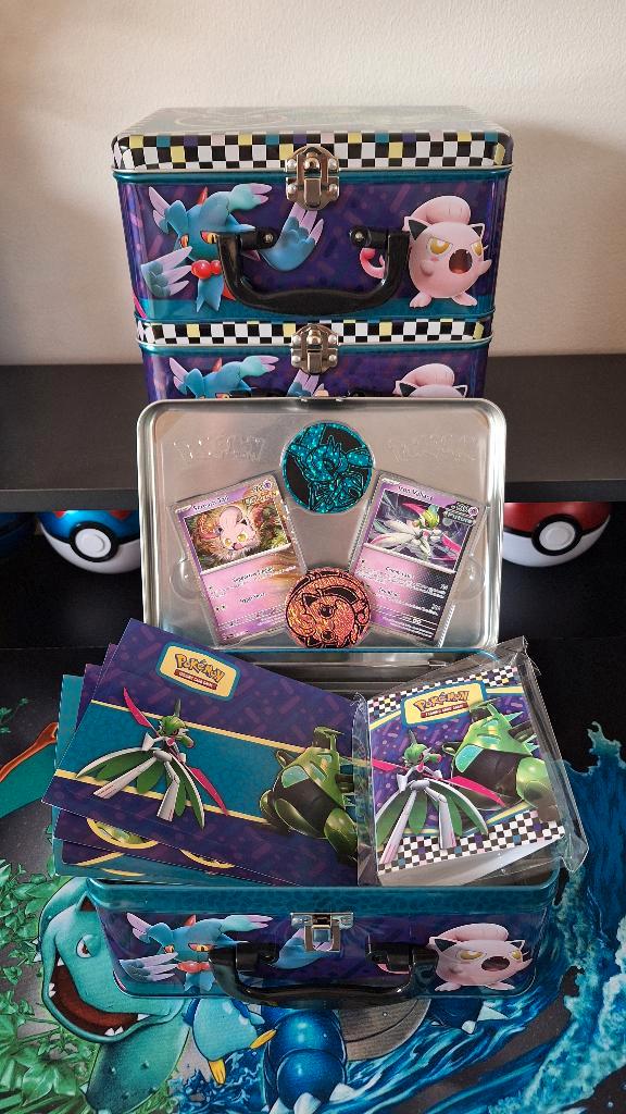 Pokemon opberg tins! (incl. goodies), Hobby & Loisirs créatifs, Jeux de cartes à collectionner | Pokémon, Neuf, Autres types, Enlèvement ou Envoi