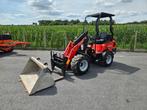 Kniklader Manitou met amper 580 uren, Ophalen