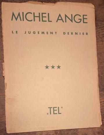 michel ange tijschrift 1935 zwart wit foto's sixtijnse kapel beschikbaar voor biedingen