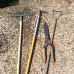 Lot 4 outils jardinage, Jardin & Terrasse, Outils à main, Enlèvement, Comme neuf