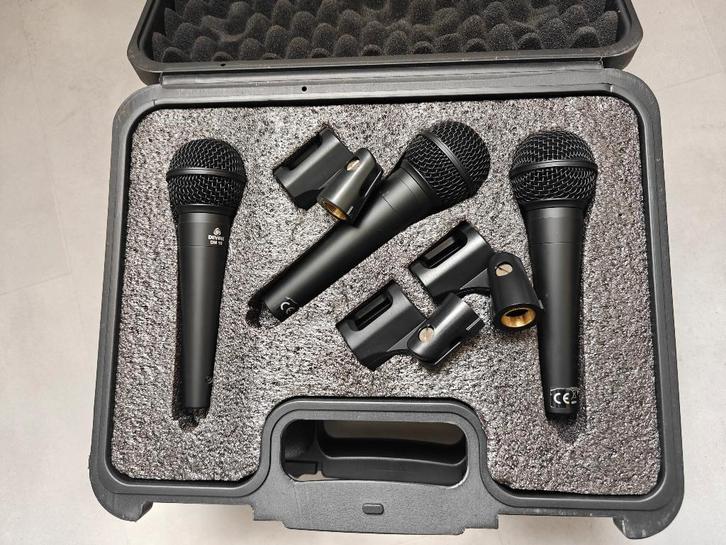 3 microfoons Devine - 2 sets, Muziek en Instrumenten, Microfoons, Zo goed als nieuw, Zangmicrofoon, Ophalen