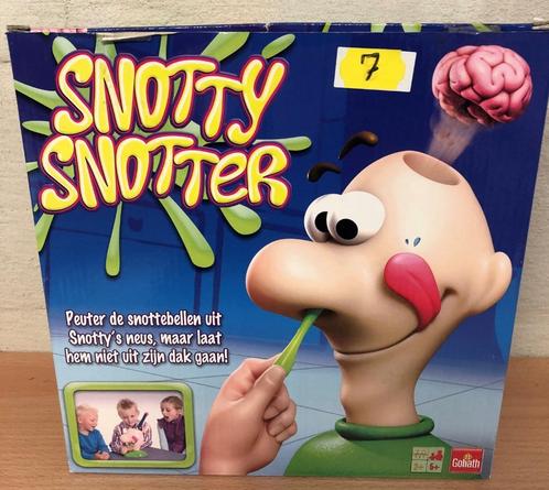 snotty snotter, Hobby & Loisirs créatifs, Jeux de société | Autre, Comme neuf, 1 ou 2 joueurs, Trois ou quatre joueurs, Enlèvement ou Envoi