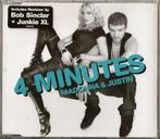 MADONNA - JUSTIN TIMBERLAKE 4 MINUTES - 3 TRACK CD SINGLE, Verzenden, Maxi-single, Zo goed als nieuw, 1 single
