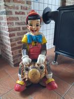 Vintage Pinokkio Beeld – Groot & Zeldzaam, Ophalen of Verzenden, Peter Pan of Pinokkio, Gebruikt