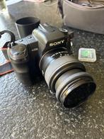 Sony a200 met lens 18-55 en 55-200, Ophalen, Gebruikt, Spiegelreflex, 4 t/m 7 keer