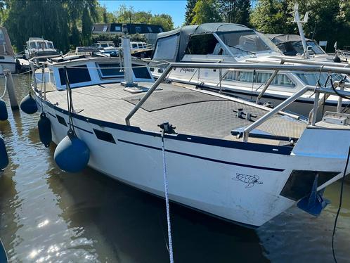 Aluminium vetus Motorboot 9.50 x 3.70 victron stroom, Watersport en Boten, Bootonderdelen, Zo goed als nieuw, Motorboot, Ophalen