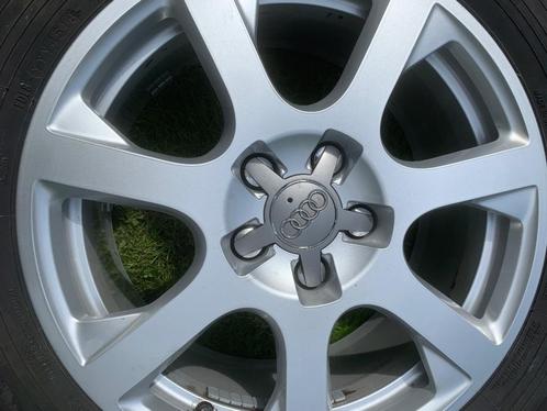 Kit jantes et pneus été Audi Q5, Auto-onderdelen, Banden en Velgen, Banden en Velgen, Zomerbanden, 17 inch, 235 mm, Gebruikt, Ophalen