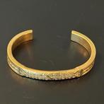 Bracelet doré à l’or fin, Ophalen, Zo goed als nieuw, Goud, Zilver