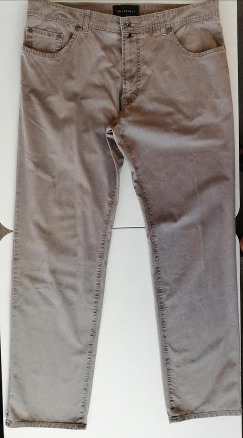 Westbury 40/32 lichtbruine rechte herenstretchbroek, Kleding | Heren, Broeken en Pantalons, Zo goed als nieuw, Ophalen of Verzenden