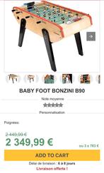 Baby-foot Bonzini B90, Nieuw