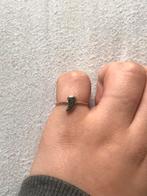 925 zilveren ring, Met strass, Gebruikt, Dame, Kleiner dan 17