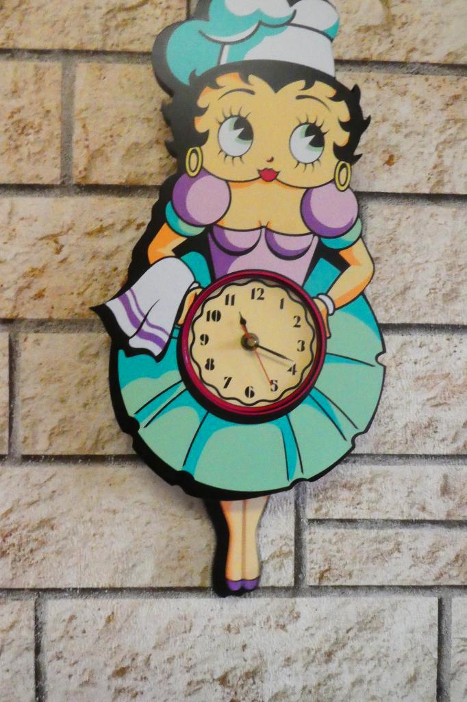 Betty Boop kitchen Swinging Vandor 1995, Collections, Statues & Figurines, Neuf, Humain, Enlèvement ou Envoi