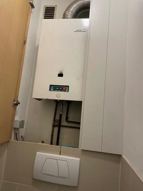 JUNKERS Geiser, doorstromer H75 B46 D22 werkt prima!, Doe-het-zelf en Bouw, Chauffageketels en Boilers, Gebruikt, Geiser, Aardgas