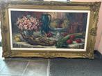 Schilderij (stilleven) van L.S.Deroo, Antiek en Kunst, Ophalen