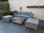 Tuinset (heel weinig gebruikt) met kussens, Tuin en Terras, Ophalen, Zo goed als nieuw, Loungeset