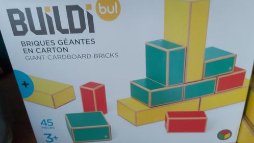 Jeu de briques géantes carton - BUILDI, Enfants & Bébés, Jouets | Éducatifs & Créatifs, Comme neuf, Construction, Enlèvement ou Envoi