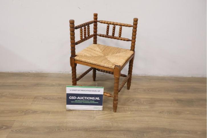 Antiek Houten Hoekstoel, Antiek en Kunst, Antiek | Overige Antiek