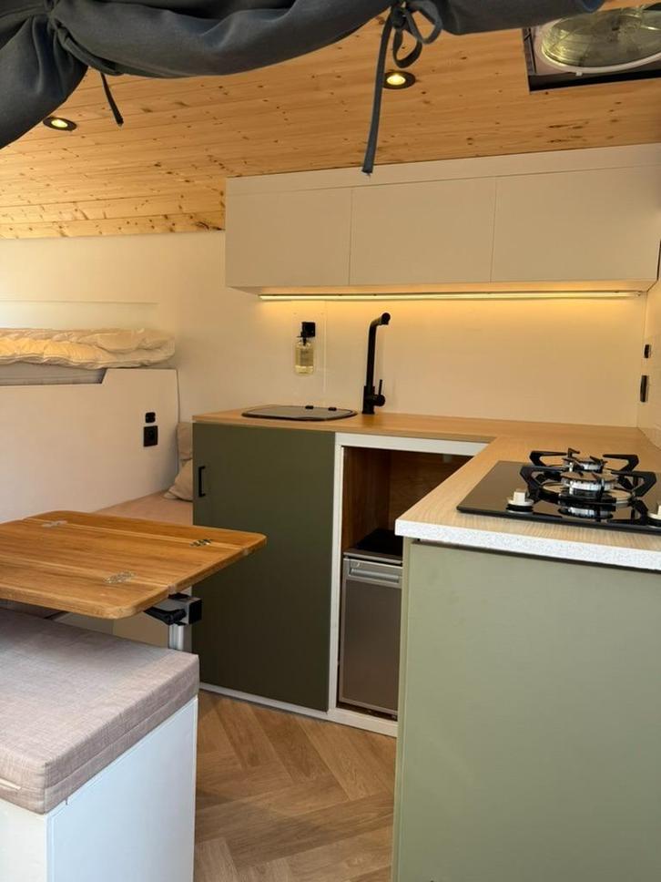 Zelfbouwcamper, Caravans en Kamperen, Mobilhomes, Particulier, tot en met 2, Buscamper of Camperbus, Overige merken, Overige merken