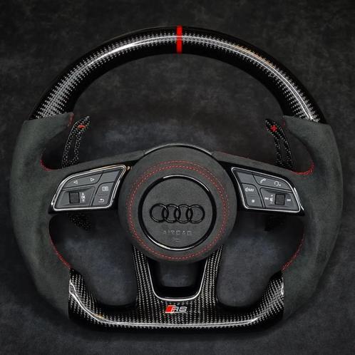 Audi stuur compleet S RS S line carbon alcantara, Auto-onderdelen, Besturing, Audi, Nieuw, Ophalen of Verzenden