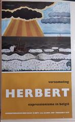 Originele Poster Verzameling Herbert Expressionisme Belgie, Verzamelen, Verzenden, A1 t/m A3, Reclame, Rechthoekig Staand