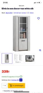 Nieuwe vitrine kastzn, Ophalen, Nieuw