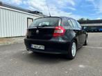 BMW 116i 2006 * garantie, Auto's, Zwart, 4 cilinders, Zwart, Bedrijf