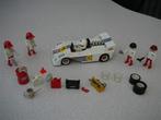 Lego racewagen met mannetjes, Ensemble complet, Lego, Utilisé, Enlèvement ou Envoi