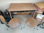 Keuken tafeltje met 2 stoelen +schuif., Huis en Inrichting, Ophalen