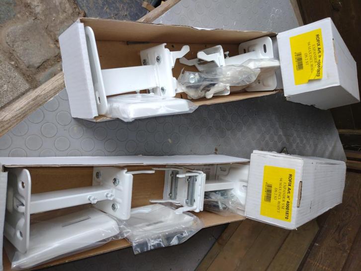 radiatoren  ; 2 sets rofix expander consoles voor radiatoren, Doe-het-zelf en Bouw, Verwarming en Radiatoren, Nieuw, Radiator