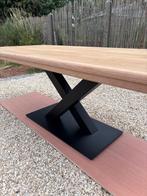 Plateau en chêne rénové pour table design, Maison & Meubles, Tables | Tables à manger, Neuf, Landelijk modern, Enlèvement, 50 à 100 cm