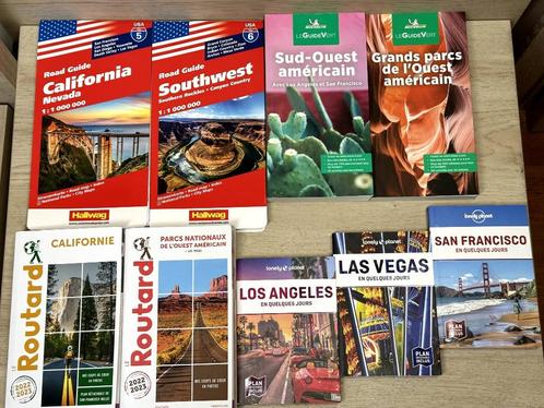 Guides et cartes de l'Ouest américain, parcs nationaux, ..., Livres, Guides touristiques, Comme neuf, Guide ou Livre de voyage