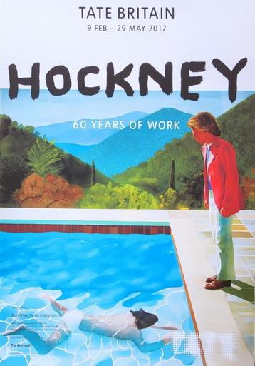 David Hockney - Exhibitie Tate Britain - 2017 beschikbaar voor biedingen
