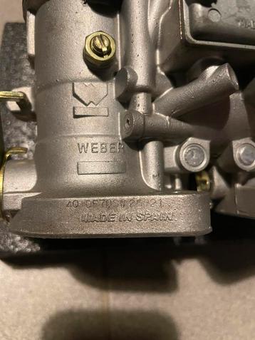 Weber 40 carburators, Auto-onderdelen, Ophalen, Porsche