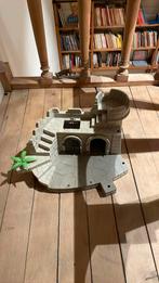 Playmobiel kasteel/ bunker, Kinderen en Baby's, Speelgoed | Actiefiguren, Ophalen, Zo goed als nieuw