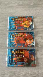 Pokemon series 2 empty booster art set, Ophalen of Verzenden, Zo goed als nieuw, Booster