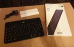 Logitech Keys-To-Go Clavier Bluetooth sans Fil, Comme neuf, Azerty, Enlèvement ou Envoi, Sans fil