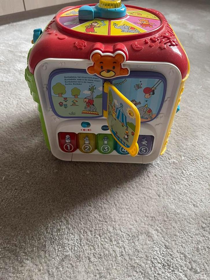 Activiteiten kubus Bumba, Kinderen en Baby's, Speelgoed | Vtech, Zo goed als nieuw, Ophalen