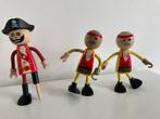 Piraten popjes - set van 3, Verzamelen, Poppetjes en Figuurtjes, Ophalen of Verzenden, Gebruikt