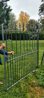 Stalen sierpoort, Tuin en Terras, Ophalen, Zo goed als nieuw