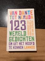 Van Dante tot Neruda, 123 wereldgedichten om uit het hoofd t, Boeken, Ophalen of Verzenden, Zo goed als nieuw, Eén auteur